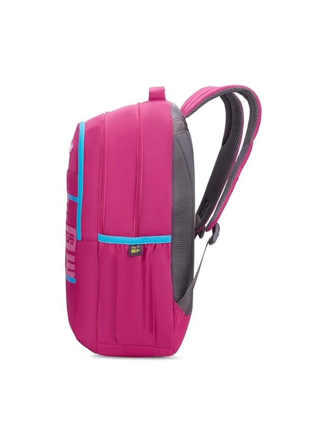 سكاي باجز Skybags Peeps 36L Casual Backpack for Boys & Girls with 3 Compartments, Air Mesh Back Panel, Built-to-Last Straps & Bottle Pockets | Adjustable Shoulder Strap | Stylish Backpack for Kids - Unisex - Image 3